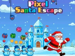 遊戲Pixel Santa Escape在線