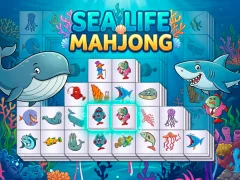 遊戲Sea life mahjong在線