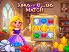 遊戲Kings and Queens Match在線
