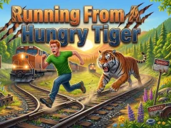 遊戲Running From A Hungry Tiger在線