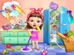 遊戲Sweet Baby Girl Cleanup Messy House在線