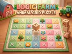 遊戲Logic Farm: Animal Grid Puzzle在線