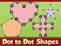 遊戲Dot To Dot Shapes在線