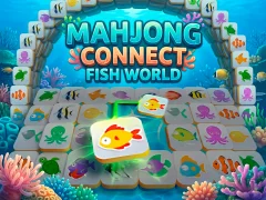 遊戲Mahjong Connect Fish World在線