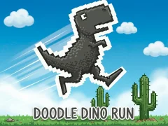 遊戲Doodle Dino Run在線