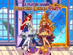 遊戲2 Player Games Princess Design Party在線