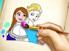 遊戲Ice Kingdom Coloring Book在線