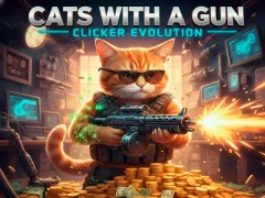 遊戲Cats with a Gun Clicker Evolution在線