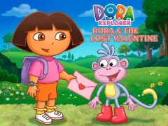 遊戲Dora The explorer Dora & The Lost Valentine在線