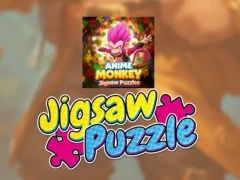 遊戲Anime Monkey Jigsaw Puzzles在線