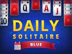 遊戲Daily Solitaire Blue在線