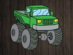 遊戲Monster Truck Jigsaw在線