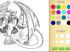 遊戲Dragon Chimera Coloring Book在線