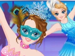 遊戲Ice Skater Princess Dressup在線