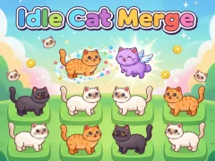 遊戲Idlle Cat Merge在線