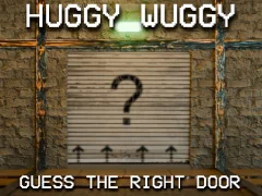 遊戲Huggy Wuggy Guess the right door在線
