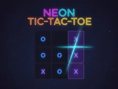 遊戲Neon Tic-Tac-Toe在線