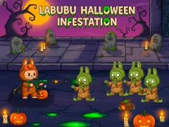 遊戲Labubu Halloween Infestation在線