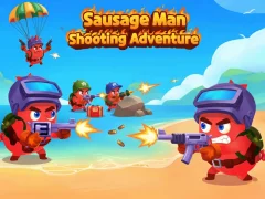 遊戲Sausage Man Shooting Adventure在線
