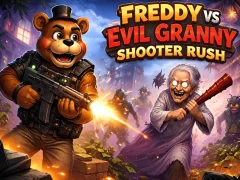 遊戲Freddy vs Evil Granny Shooter Rush在線