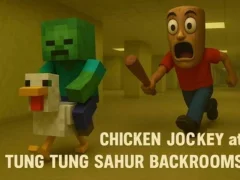 遊戲Chicken Jockey at Tung Tung Sahur Backrooms在線
