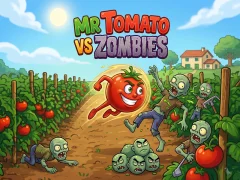 遊戲Mr Tomato VS Zombies在線