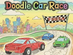 遊戲Doodle Car Race在線