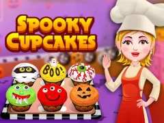 遊戲Spooky Cupcakes在線