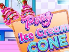 遊戲Pony Ice Cream Cone在線