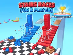遊戲Stairs Races For 2 Players在線