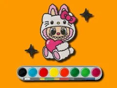 遊戲Labubu Coloring Adventure在線