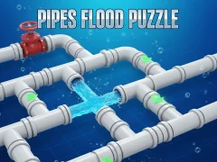 遊戲Pipes Flood Puzzle在線