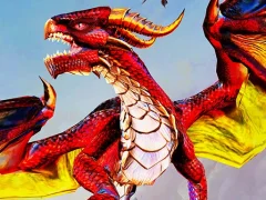 遊戲Flying Dragon City Attack在線