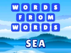 遊戲Words from words: Sea在線