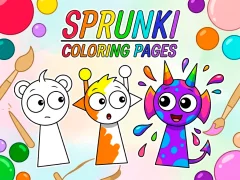 遊戲Sprunki Coloring Pages在線
