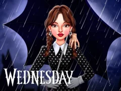 遊戲Celebrity Wednesday Addams Style在線