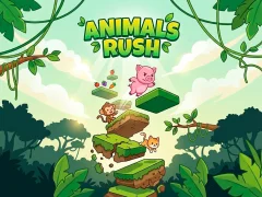 遊戲Animals Rush在線