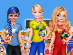 遊戲BFF Princess Vote For  FIFA 2018 Quarter Finals在線