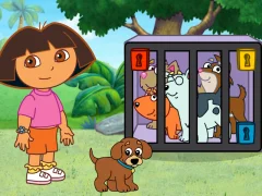 遊戲Dora The explorer Dora's Puppy Adventure在線