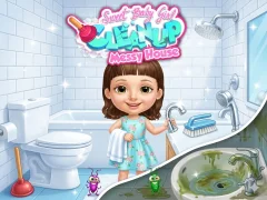遊戲Sweet Baby Girl Cleanup Messy House在線