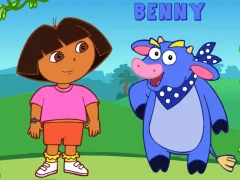 遊戲Dora's Meet My Friends在線