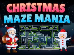 遊戲Christmas Maze Mania在線