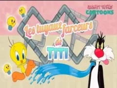 遊戲Looney Tunes Cartoons Les tuyaux farceurs de Titi在線