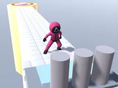 遊戲Squid Gamer Runner Obstacle在線