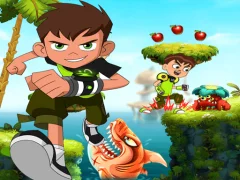 遊戲Ben 10 Super Run Fast在線