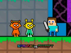 遊戲Sprunki vs MCCraft在線