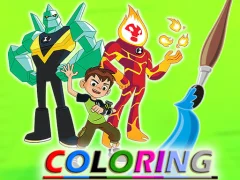 遊戲Ben 10 Coloring在線