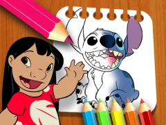 遊戲Lilo and Stitch Coloring Book在線