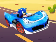遊戲Sonic Racing Jigsaw在線