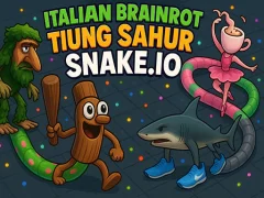遊戲Italian Brainrot Tung Sahur Snake.io在線